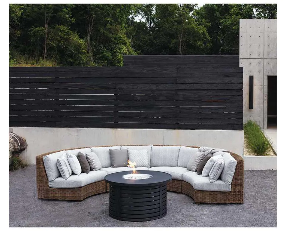 Lane Venture 536-17 Oasis Oasis Curved Armless Loveseat Lane Venture 536-17 Oasis Oasis Curved Armless Loveseat