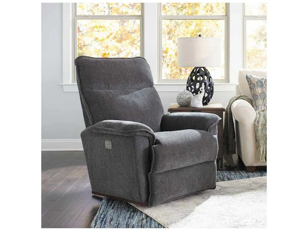 Lazboy 10U706  Jay Power Rocking Recliner with Headrest