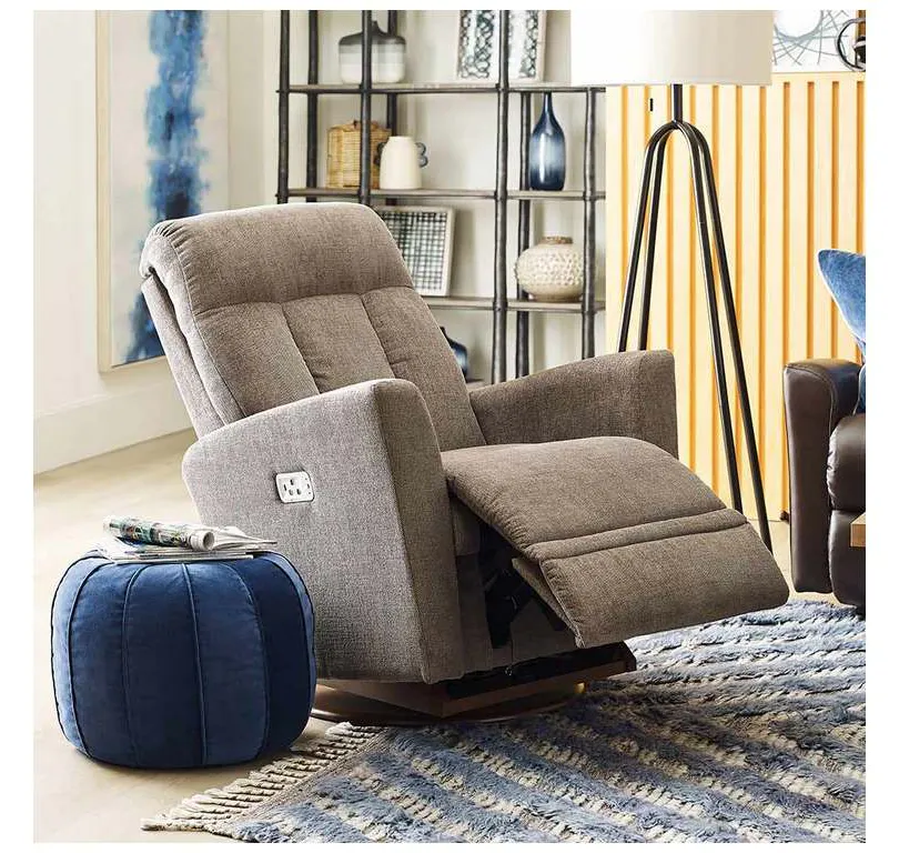 Lazboy 10U788 Ezra Power Rocking Recliner with Headrest Lazboy 10U788 Ezra Power Rocking Recliner with Headrest