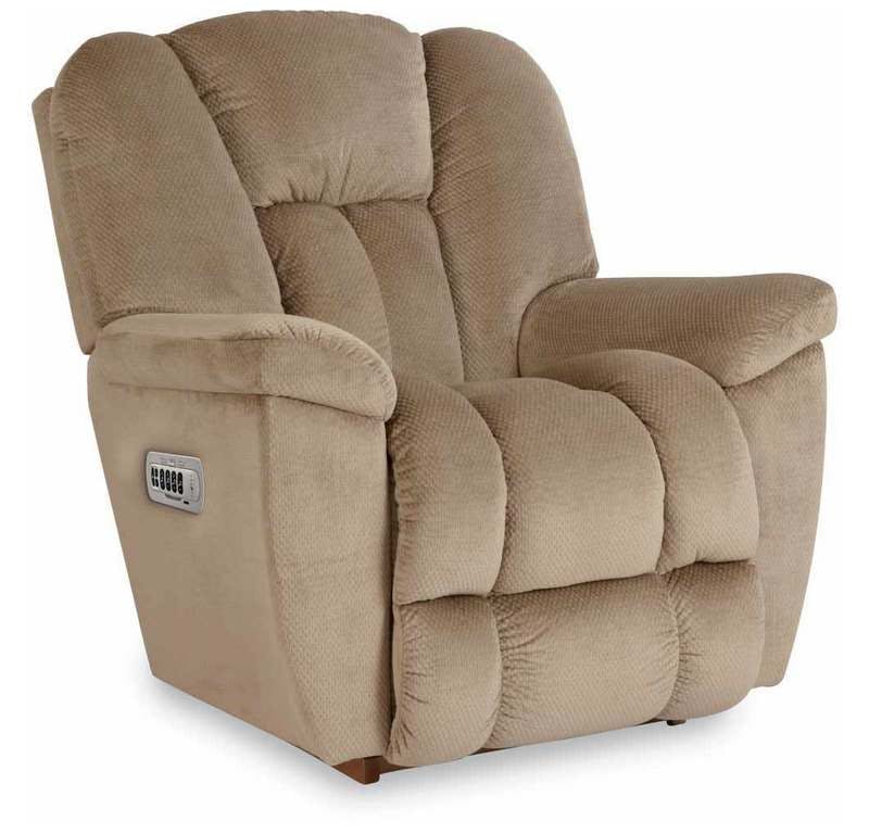 Lazboy 10U582 Maverick Power Rocking Recliner with Headrest Lazboy 10U582 Maverick Power Rocking Recliner with Headrest