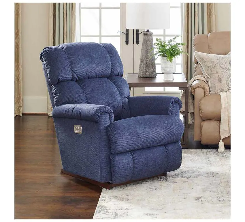 Lazboy 10X512 Pinnacle Power Rocking Recliner with Headrest and Lumbar Lazboy 10X512 Pinnacle Power Rocking Recliner with Headrest and Lumbar