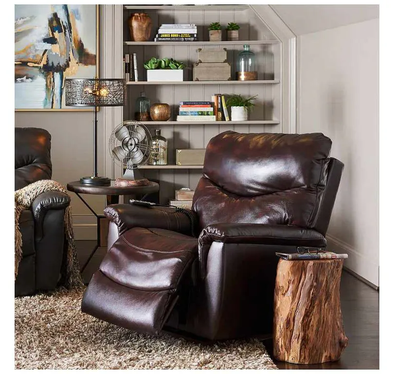 Lazboy 10X521 James Power Rocking Recliner with Headrest and Lumbar Lazboy 10X521 James Power Rocking Recliner with Headrest and Lumbar