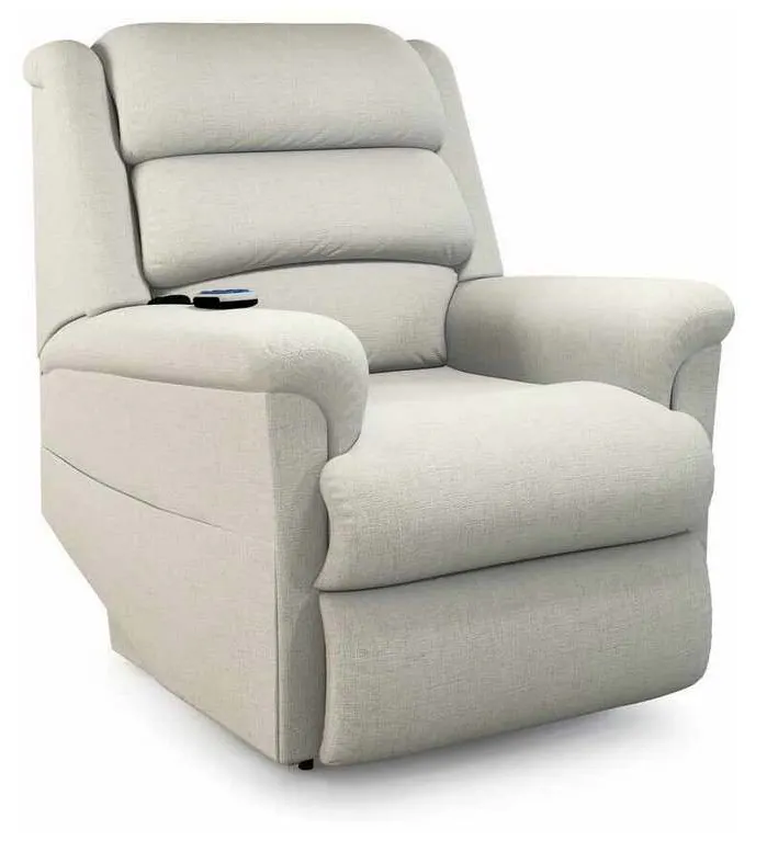 Lazboy 1PH519 Astor Platinum Power Lift Recliner with Headrest and Lumbar Lazboy 1PH519 Astor Platinum Power Lift Recliner with Headrest and Lumbar