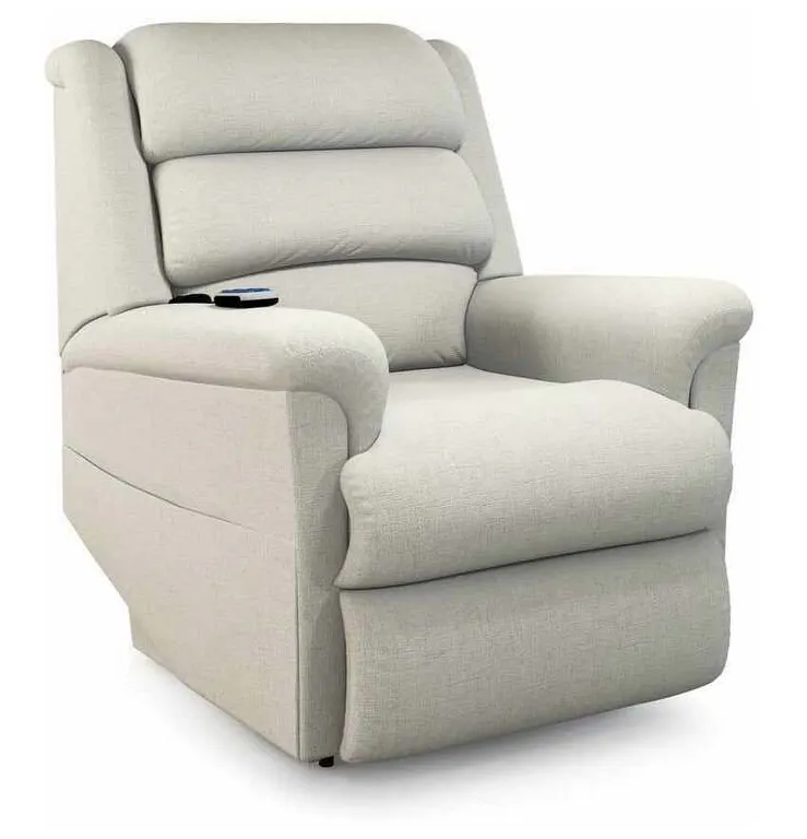 Lazboy 1PH519 Astor Platinum Power Lift Recliner with Headrest and Lumbar Lazboy 1PH519 Astor Platinum Power Lift Recliner with Headrest and Lumbar