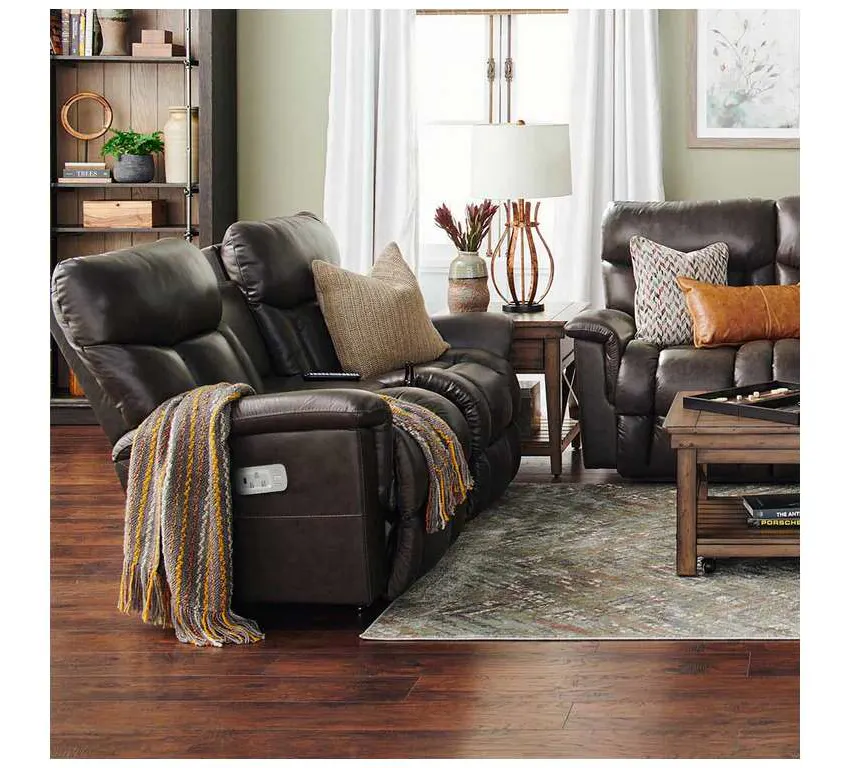 Lazboy 39U775 Mateo Power Wall Reclining Loveseat with Headrest and Console Lazboy 39U775 Mateo Power Wall Reclining Loveseat with Headrest and Console