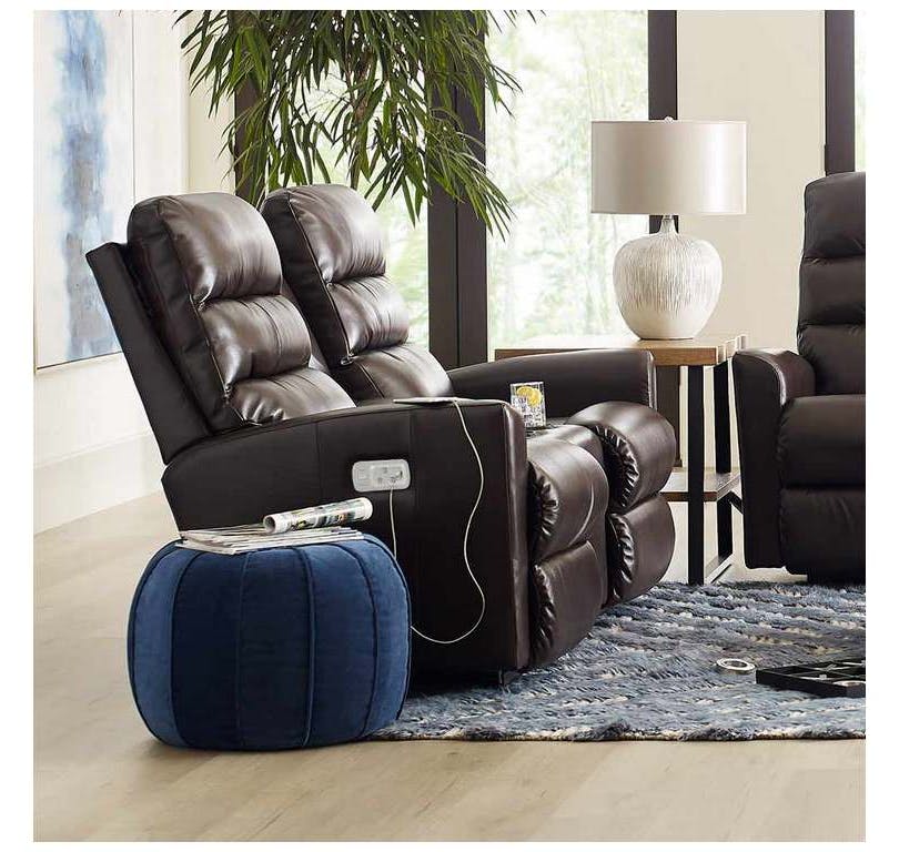 Lazboy 39U786 Liam Power Wall Reclining Loveseat with Headrest and Console Lazboy 39U786 Liam Power Wall Reclining Loveseat with Headrest and Console