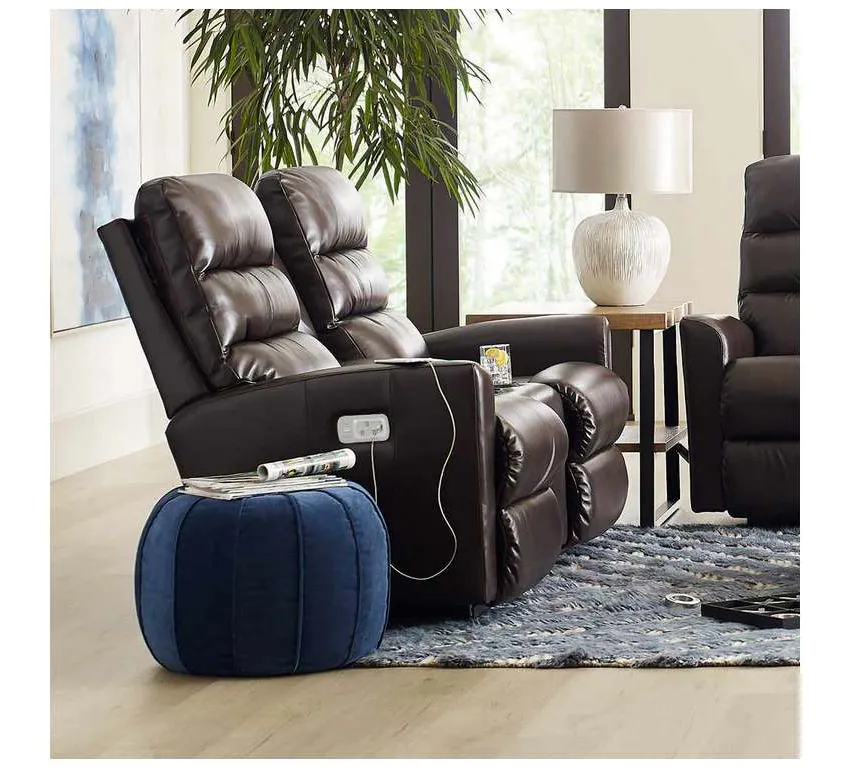 Lazboy 39U786 Liam Power Wall Reclining Loveseat with Headrest and Console Lazboy 39U786 Liam Power Wall Reclining Loveseat with Headrest and Console