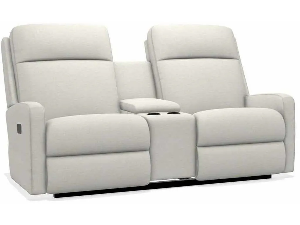 Lazboy 39X747  Finley Power Wall Reclining Loveseat with Console Headrest and Lumbar