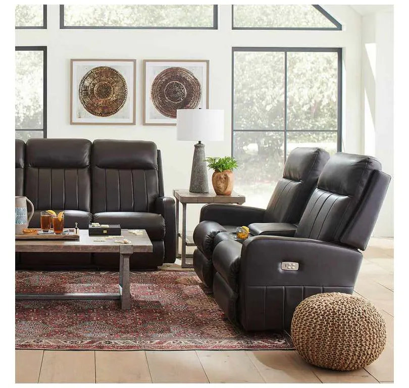 Lazboy 39X747 Finley Power Wall Reclining Loveseat with Console Headrest and Lumbar Lazboy 39X747 Finley Power Wall Reclining Loveseat with Console Headrest and Lumbar