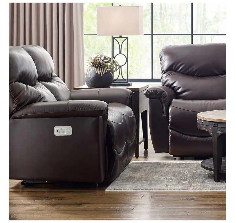 Lazboy U48521 James Power Reclining Loveseat with Headrest Lazboy U48521 James Power Reclining Loveseat with Headrest