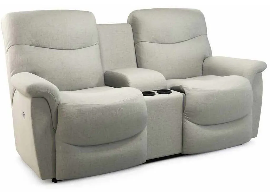 Lazboy U49521 James Power Reclining Loveseat with Headrest and Console Lazboy U49521 James Power Reclining Loveseat with Headrest and Console