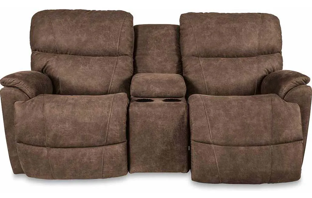Lazboy U49724 Trouper Power Reclining Loveseat with Headrest and Console Lazboy U49724 Trouper Power Reclining Loveseat with Headrest and Console