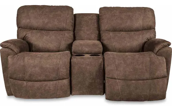Lazboy U49724 Trouper Power Reclining Loveseat with Headrest and Console Lazboy U49724 Trouper Power Reclining Loveseat with Headrest and Console