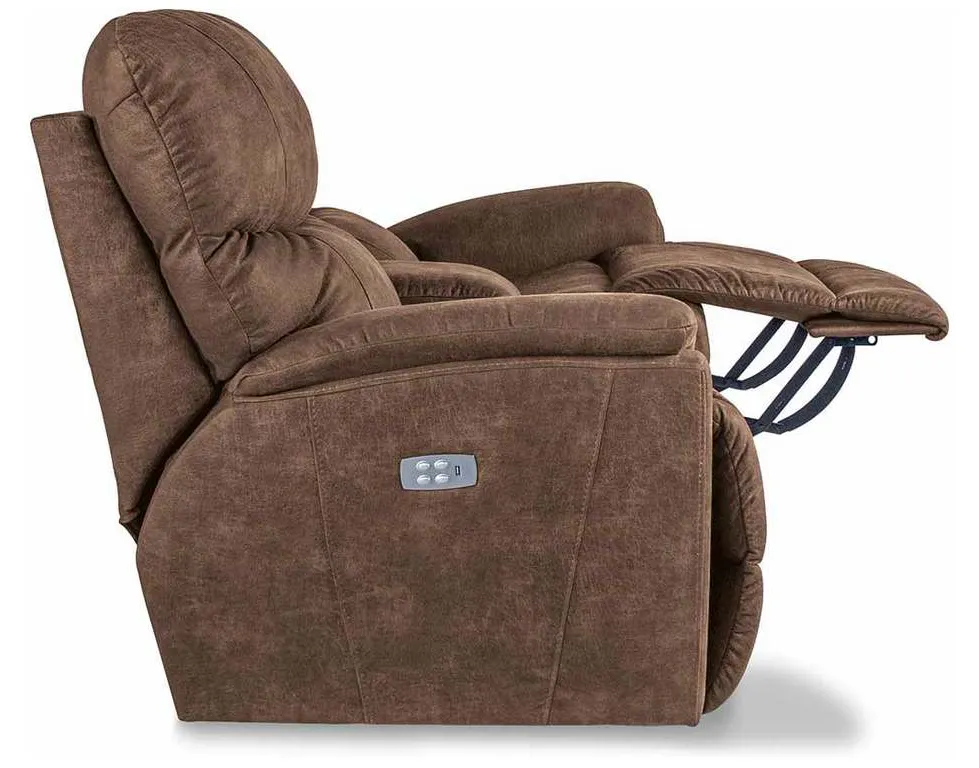 Lazboy U49724 Trouper Power Reclining Loveseat with Headrest and Console Lazboy U49724 Trouper Power Reclining Loveseat with Headrest and Console