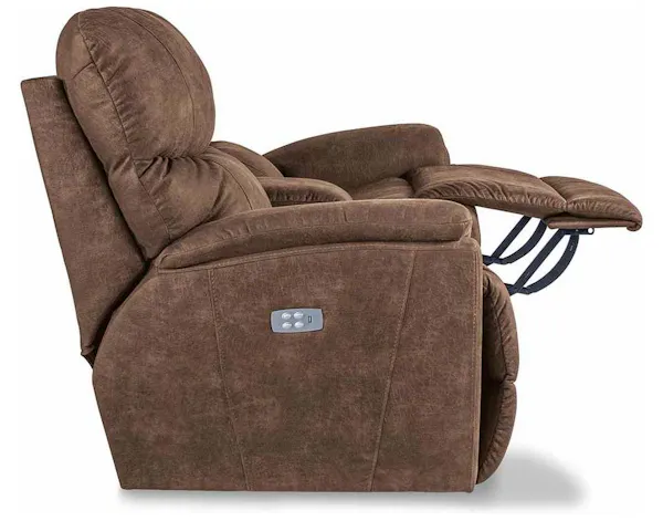 Lazboy U49724 Trouper Power Reclining Loveseat with Headrest and Console Lazboy U49724 Trouper Power Reclining Loveseat with Headrest and Console