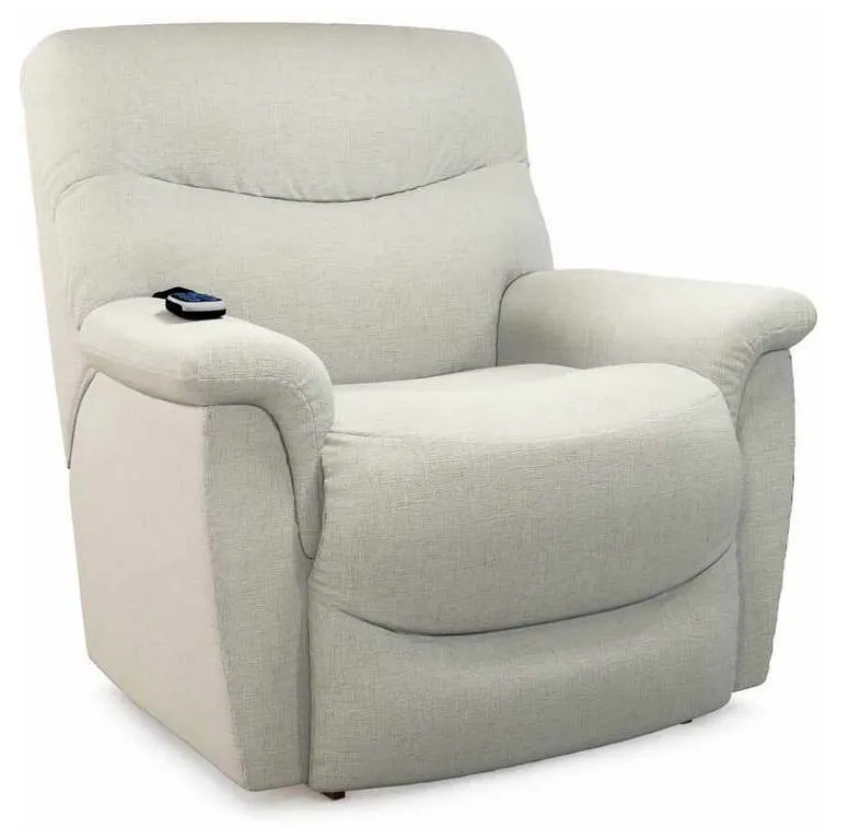 Lazboy P1M521 James Power Rocking Recliner with Massage and Heat Lazboy P1M521 James Power Rocking Recliner with Massage and Heat