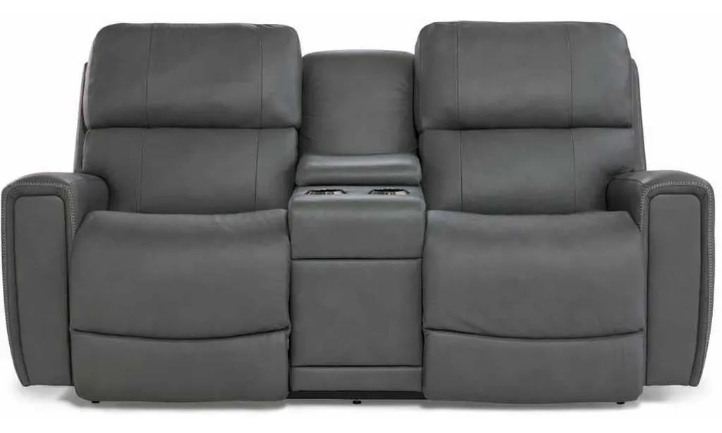 Lazboy U49757 Apollo Power Reclining Loveseat with Headrest and Console Lazboy U49757 Apollo Power Reclining Loveseat with Headrest and Console