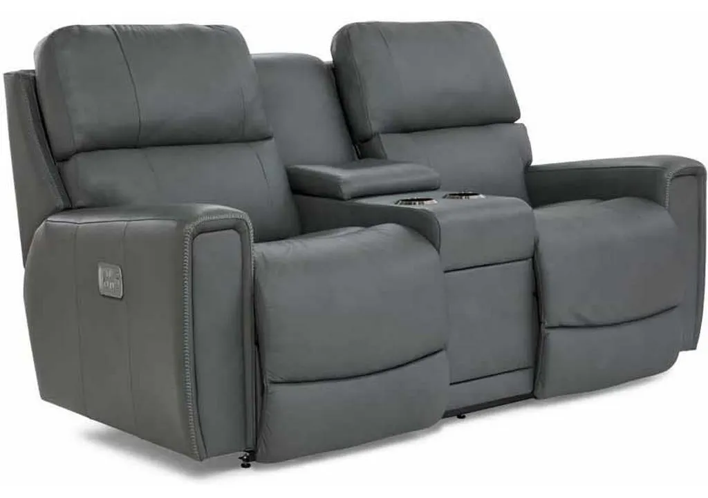 Lazboy U49757 Apollo Power Reclining Loveseat with Headrest and Console Lazboy U49757 Apollo Power Reclining Loveseat with Headrest and Console