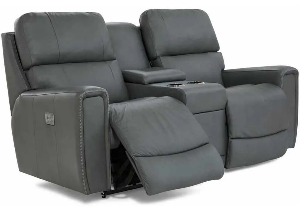 Lazboy U49757 Apollo Power Reclining Loveseat with Headrest and Console Lazboy U49757 Apollo Power Reclining Loveseat with Headrest and Console