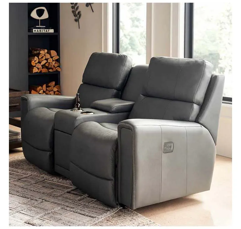 Lazboy X49757 Apollo Power Reclining Sofa with Console Headrest and Lumbar Lazboy X49757 Apollo Power Reclining Sofa with Console Headrest and Lumbar