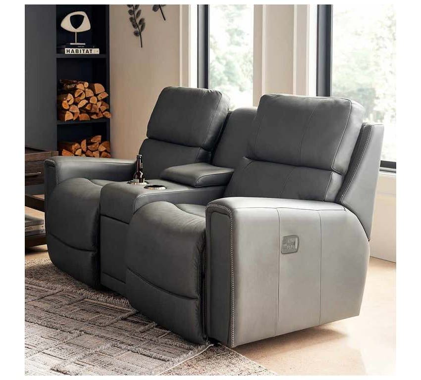 Lazboy X49757 Apollo Power Reclining Sofa with Console Headrest and Lumbar Lazboy X49757 Apollo Power Reclining Sofa with Console Headrest and Lumbar