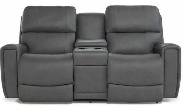 Lazboy X49757 Apollo Power Reclining Sofa with Console Headrest and Lumbar Lazboy X49757 Apollo Power Reclining Sofa with Console Headrest and Lumbar