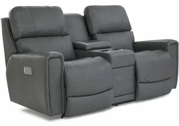 Lazboy X49757 Apollo Power Reclining Sofa with Console Headrest and Lumbar Lazboy X49757 Apollo Power Reclining Sofa with Console Headrest and Lumbar