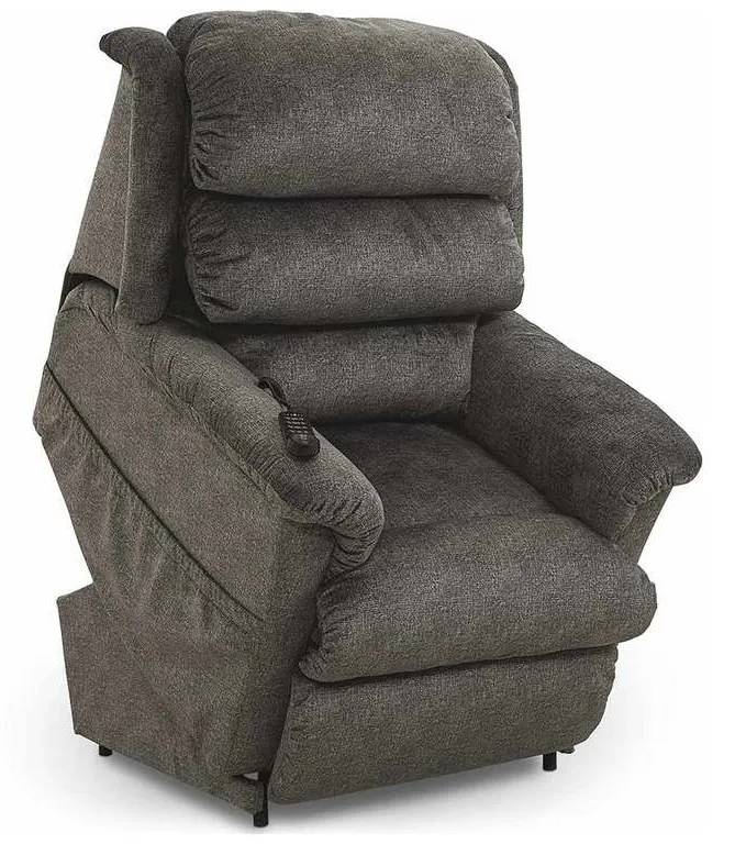 Lazboy 1PH519 Astor Platinum Power Lift Recliner with Headrest and Lumbar Lazboy 1PH519 Astor Platinum Power Lift Recliner with Headrest and Lumbar