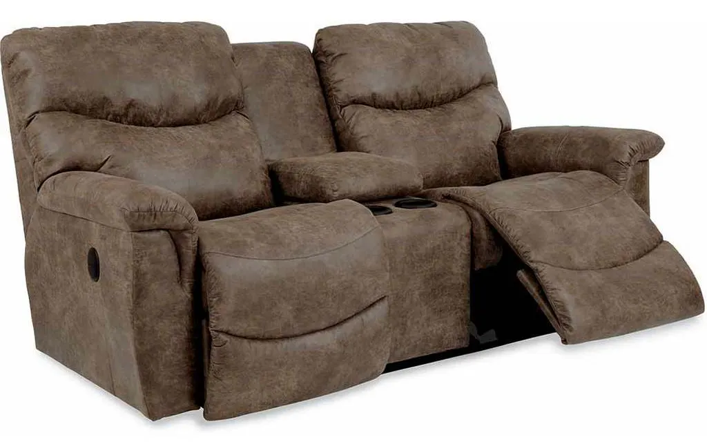 Lazboy 49P521 James Power Reclining Loveseat with Console Lazboy 49P521 James Power Reclining Loveseat with Console