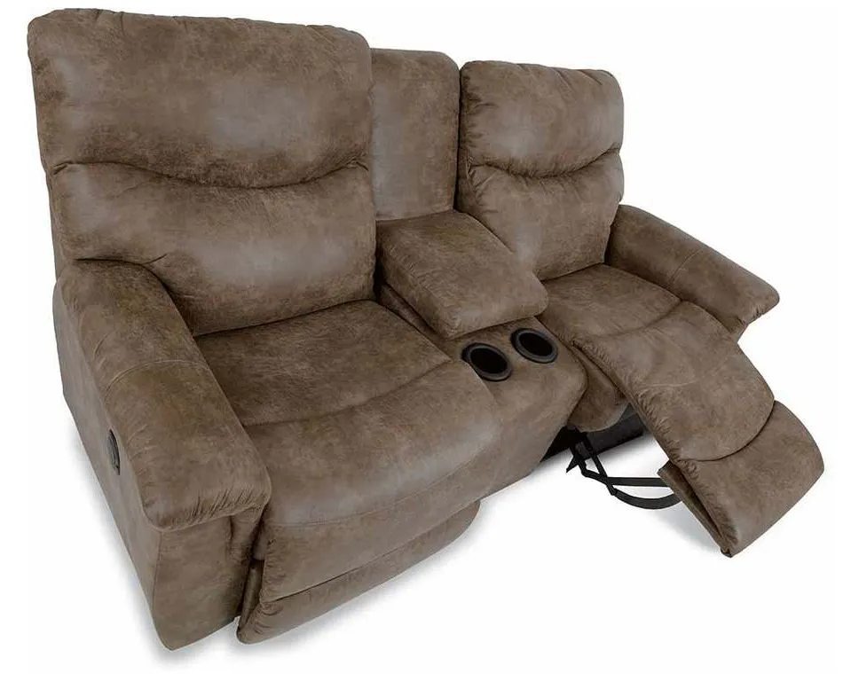 Lazboy 49P521 James Power Reclining Loveseat with Console Lazboy 49P521 James Power Reclining Loveseat with Console