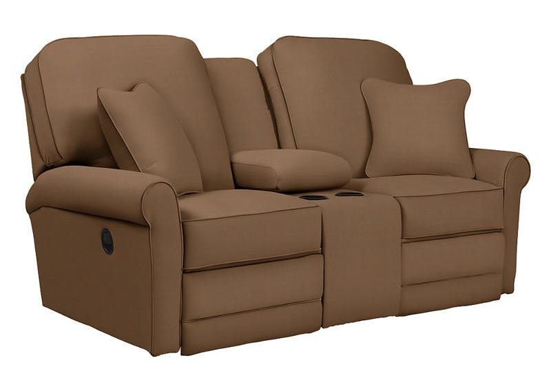 Lazboy 490764 Addison La Z Time Loveseat with Console Lazboy 490764 Addison La Z Time Loveseat with Console