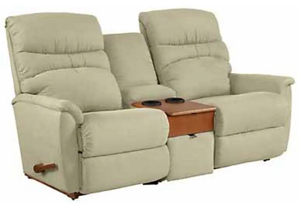 Lazboy 508 Coleman Loveseat with Console Lazboy 508 Coleman Loveseat with Console