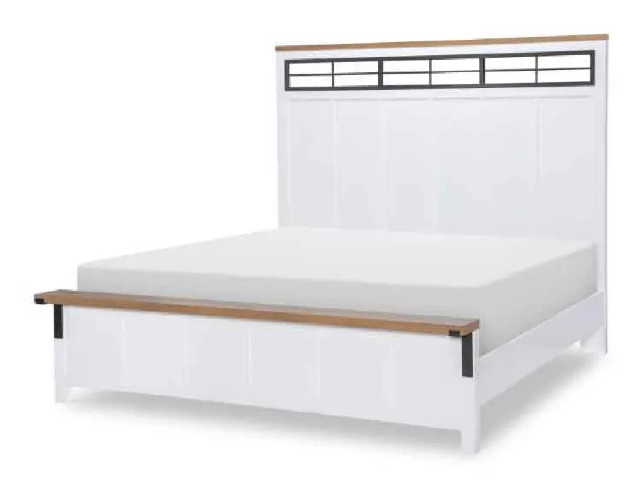 Legacy Classic 1561-4207K 1561-4206 1561-4216 1561-4909 Franklin Two Tone Panel Bed CA King Legacy Classic 1561-4207K 1561-4206 1561-4216 1561-4909 Franklin Two Tone Panel Bed CA King