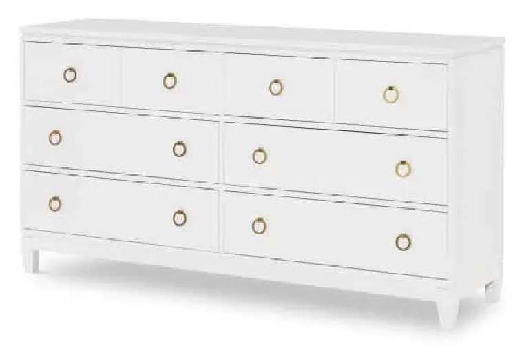 Legacy Classic 1160-1201 Summerland White Finish Dresser Legacy Classic 1160-1201 Summerland White Finish Dresser