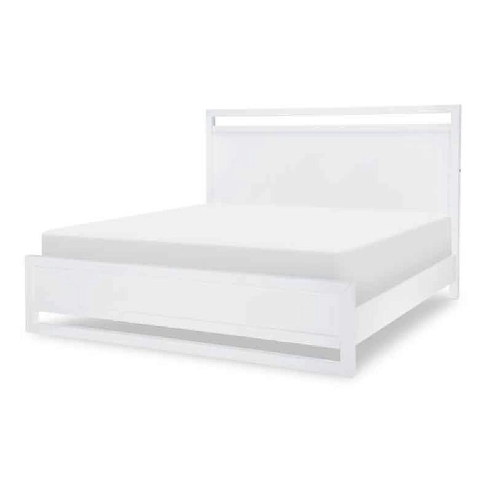 Legacy Classic 1160-4106K 1160-4106 1160-4116 1160-4901 Summerland White Finish Panel Bed King