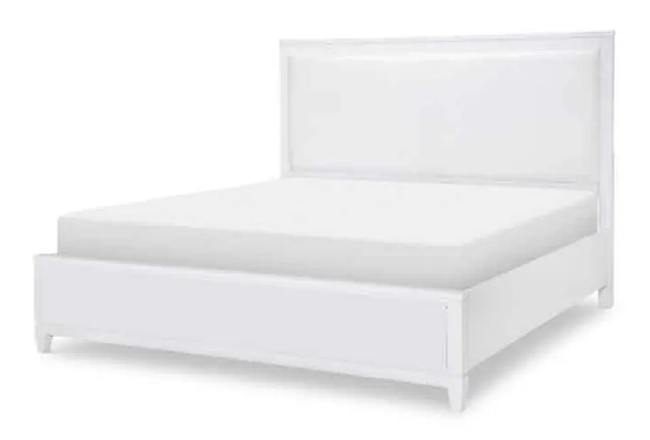 Legacy Classic 1160-4205K 1160-4205 1160-4215 1160-4901 Summerland White Finish Upholstered Bed Queen Legacy Classic 1160-4205K 1160-4205 1160-4215 1160-4901 Summerland White Finish Upholstered Bed Queen