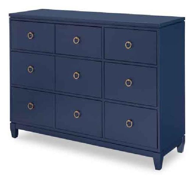 Legacy Classic 1162-1200 Summerland Blue Finish Dresser Legacy Classic 1162-1200 Summerland Blue Finish Dresser