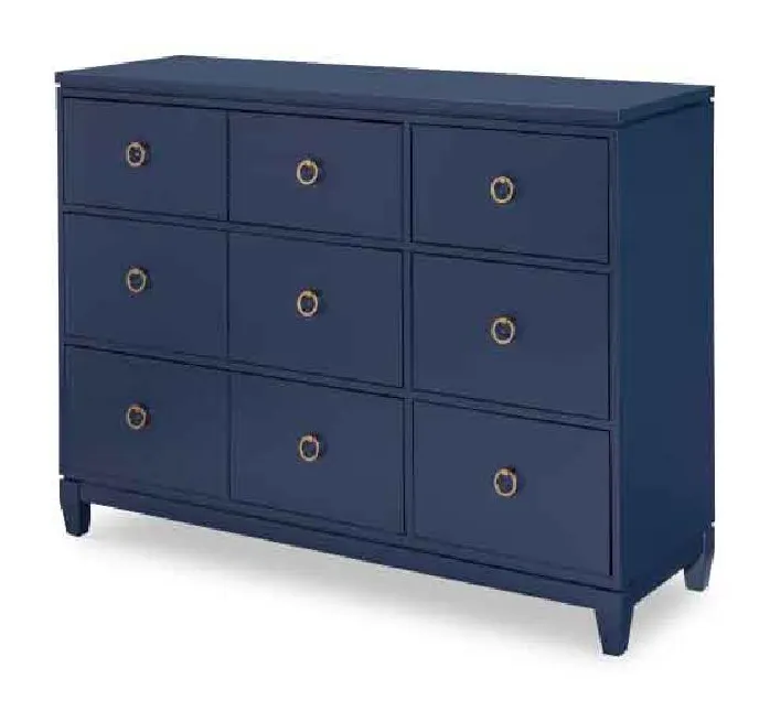 Legacy Classic 1162-1200 Summerland Blue Finish Dresser Legacy Classic 1162-1200 Summerland Blue Finish Dresser