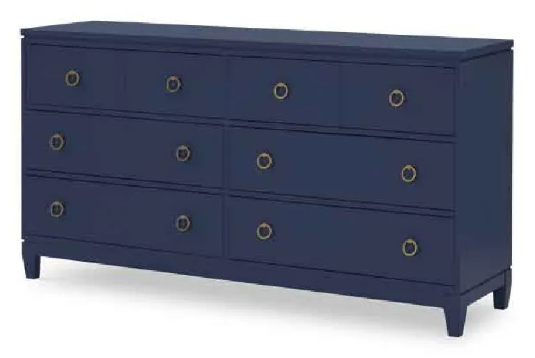 Legacy Classic 1162-1201 Summerland Blue Finish Dresser Legacy Classic 1162-1201 Summerland Blue Finish Dresser