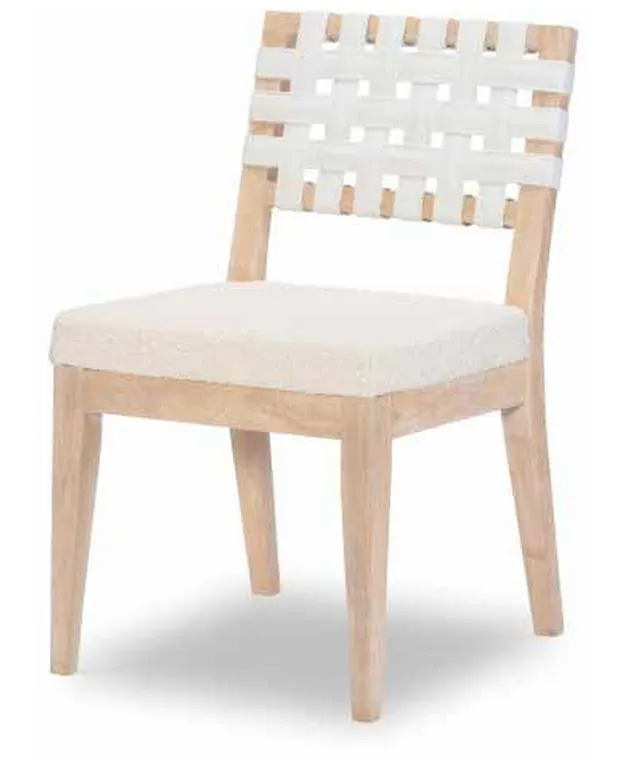 Legacy Classic 1500-340 Biscayne Woven Strap Back Side Chair Legacy Classic 1500-340 Biscayne Woven Strap Back Side Chair