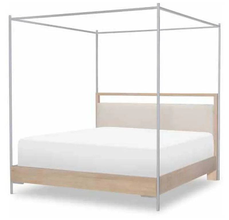 Legacy Classic 1500-5005K Biscayne Queen Upholstered Bed With Canopy Legacy Classic 1500-5005K Biscayne Queen Upholstered Bed With Canopy