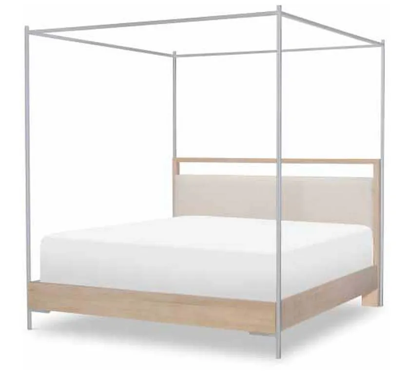 Legacy Classic 1500-5005K Biscayne Queen Upholstered Bed With Canopy Legacy Classic 1500-5005K Biscayne Queen Upholstered Bed With Canopy