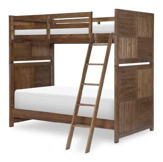 Legacy Classic Kids 0832-8110K 0832-8110 0832-8120 0832-8130 Summer Camp Twin Over Twin Bunk Bed Brown Legacy Classic Kids 0832-8110K 0832-8110 0832-8120 0832-8130 Summer Camp Twin Over Twin Bunk Bed Brown