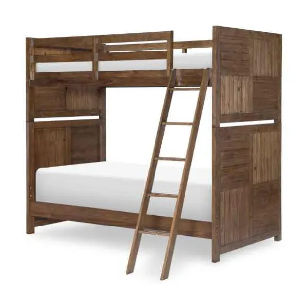 Legacy Classic Kids 0832-8110K 0832-8110 0832-8120 0832-8130 Summer Camp Twin Over Twin Bunk Bed Brown Legacy Classic Kids 0832-8110K 0832-8110 0832-8120 0832-8130 Summer Camp Twin Over Twin Bunk Bed Brown