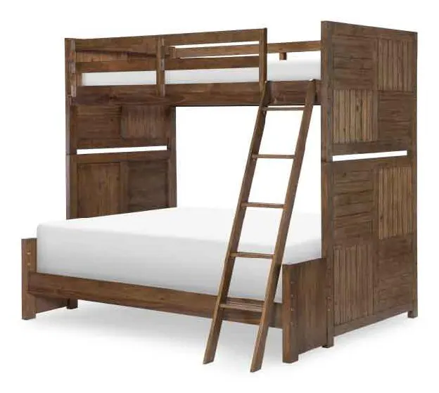 Legacy Classic Kids 0832-8140K 0832-8110 0832-8120 0832-8130 0832-8140 N888-4924 Summer Camp Twin over Full Bunk Bed Brown Legacy Classic Kids 0832-8140K 0832-8110 0832-8120 0832-8130 0832-8140 N888-4924 Summer Camp Twin over Full Bunk Bed Brown