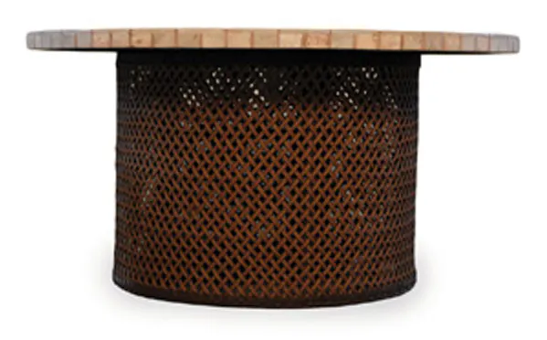 Lloyd Flanders 71099 Grand Traverse 48 inch Round Fire Table Lloyd Flanders 71099 Grand Traverse 48 inch Round Fire Table