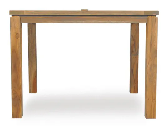 Lloyd Flanders 286040 Teak Parsons Square Umbrella Table Lloyd Flanders 286040 Teak Parsons Square Umbrella Table