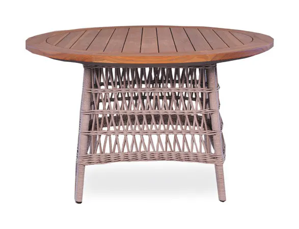 Lloyd Flanders 273048 Mackinac Round Umbrella Table Lloyd Flanders 273048 Mackinac Round Umbrella Table