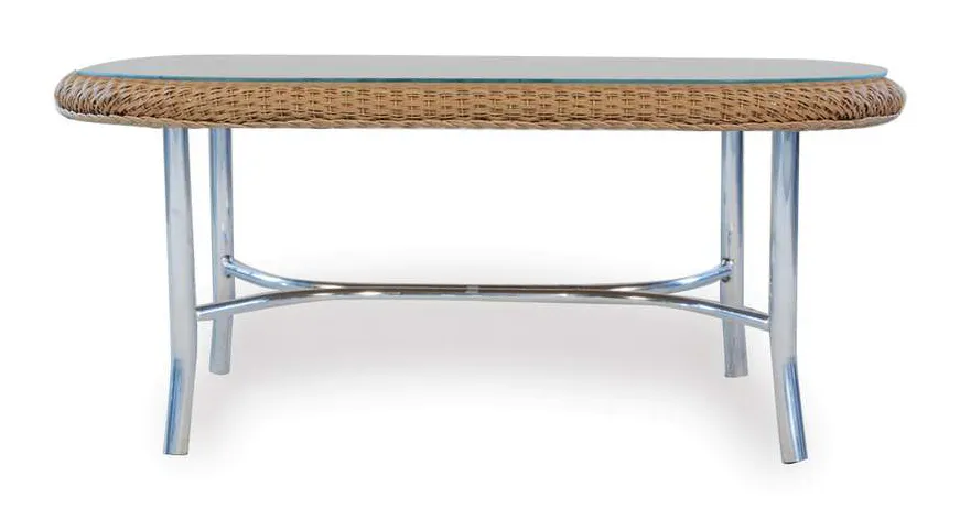 Lloyd Flanders 86147 Universal Loom 43 Inch Oval Cocktail Table Lloyd Flanders 86147 Universal Loom 43 Inch Oval Cocktail Table