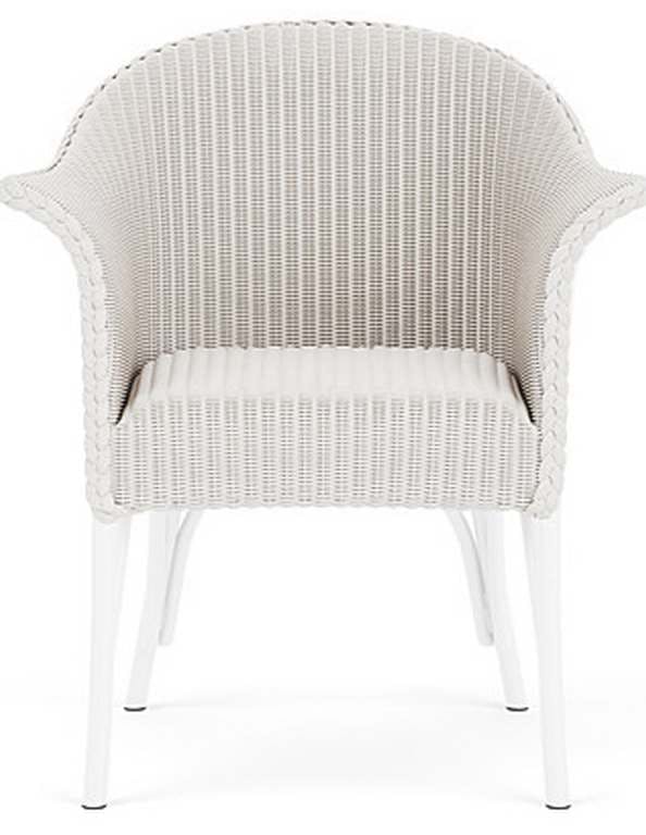 Lloyd Flanders 124301 All Seasons Dining Armchair with Padded Seat Lloyd Flanders 124301 All Seasons Dining Armchair with Padded Seat